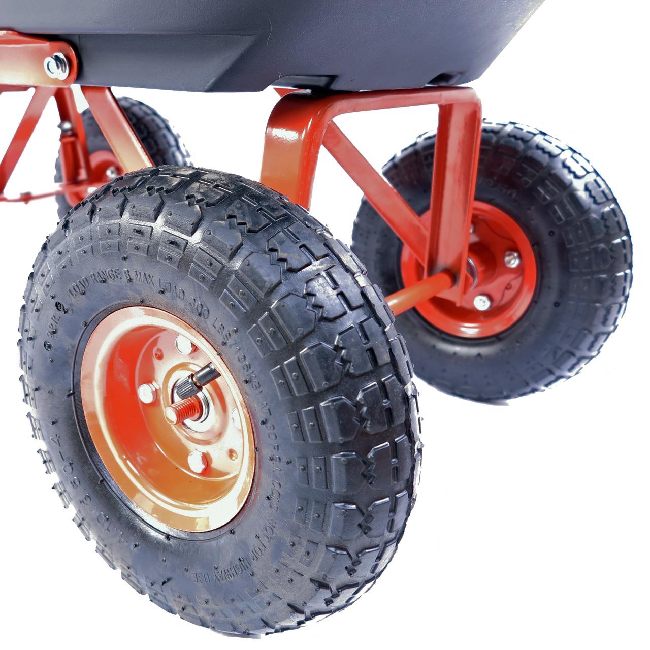 Chariot de jardin à benne basculante FUXTEC FX-KW2175