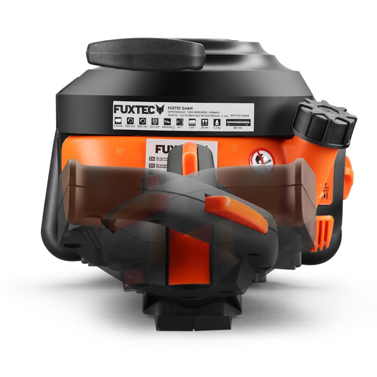 Taille-haies thermique professionnel FUXTEC FX-MHP126 longueur XXL