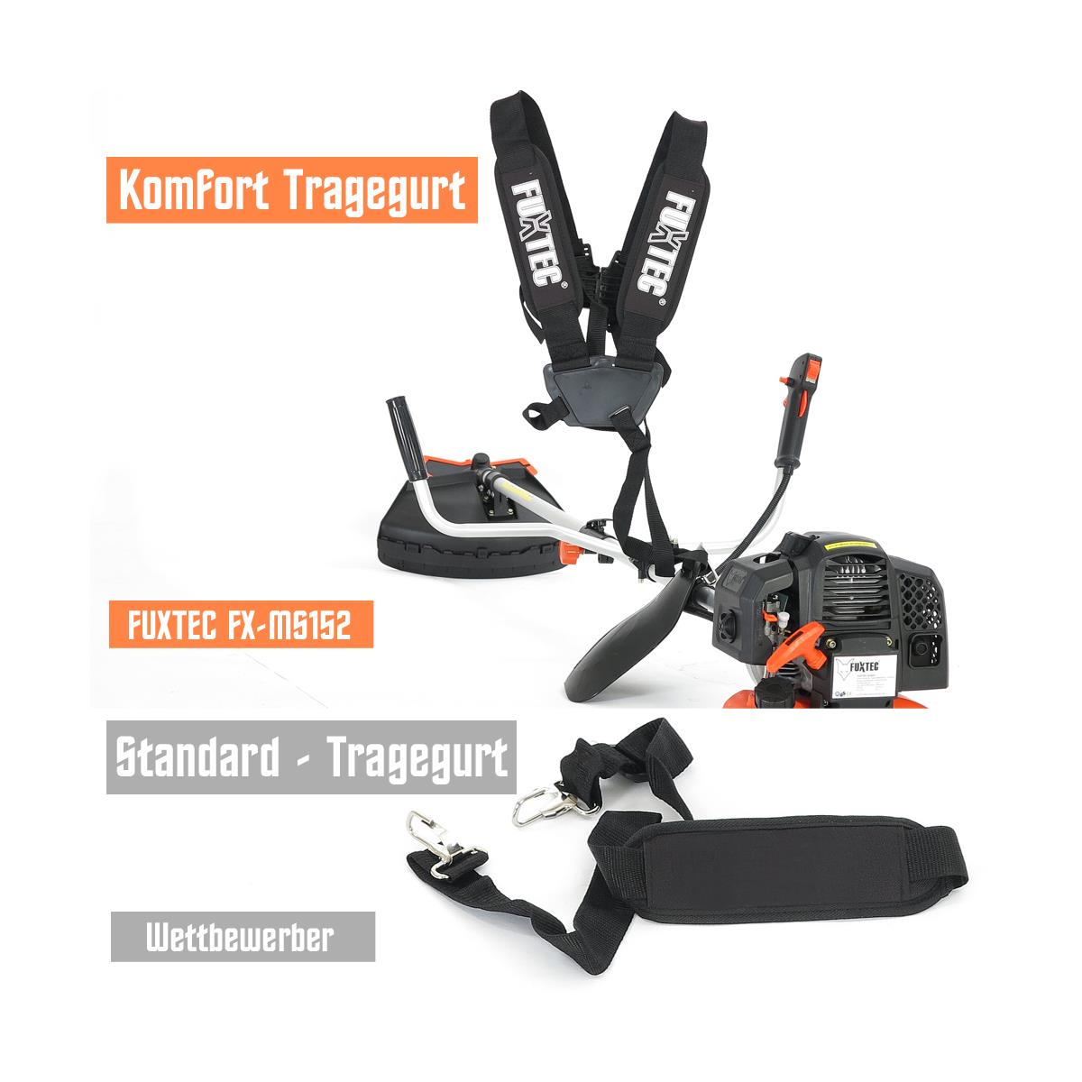 Débroussailleuse thermique Multitool 2 en 1 FUXTEC FX-MS152