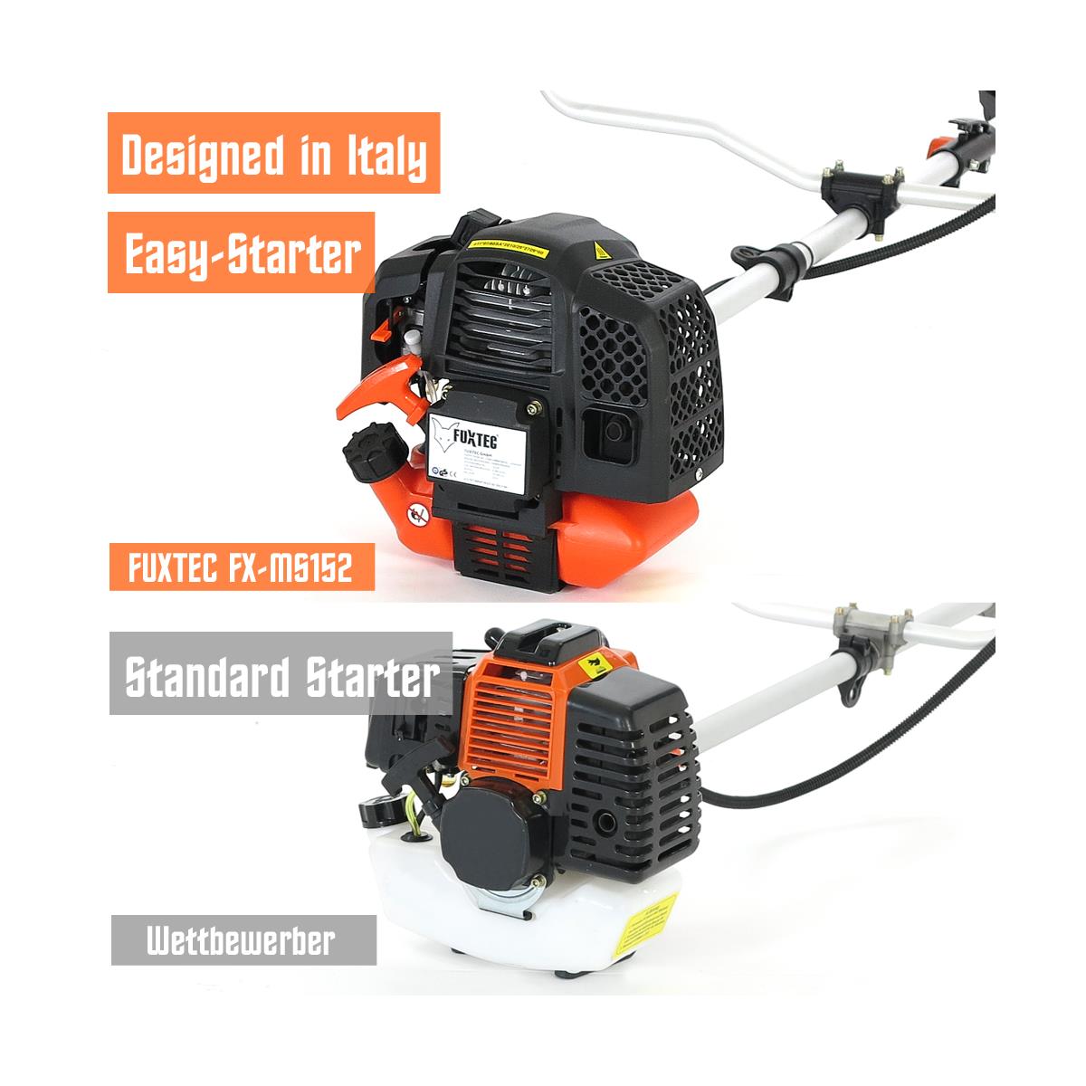 Débroussailleuse thermique Multitool 2 en 1 FUXTEC FX-MS152