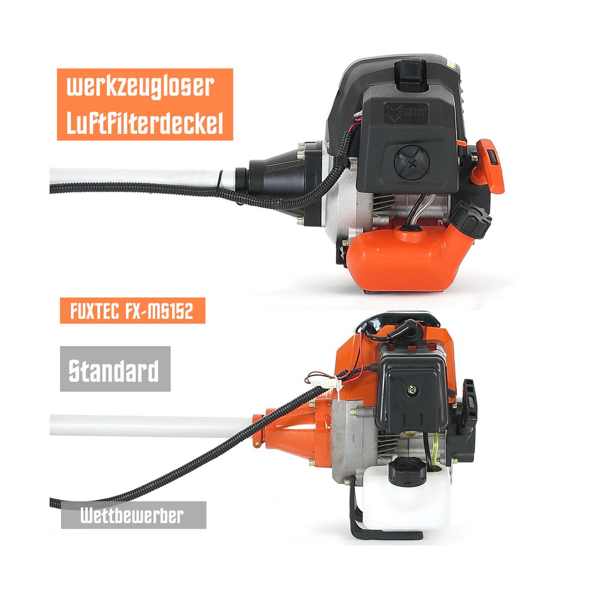 Débroussailleuse thermique Multitool 2 en 1 FUXTEC FX-MS152