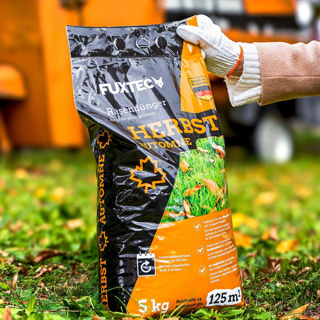 Engrais gazon automne FUXTEC FX-RDH10 10kg 500m²