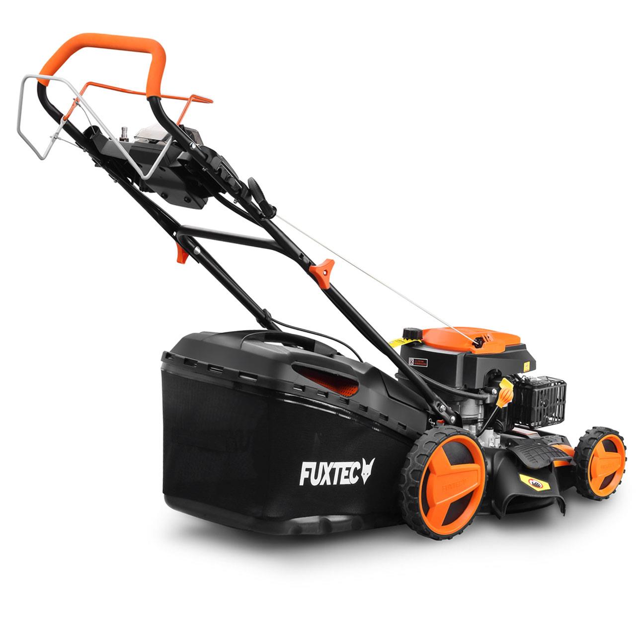 Tondeuse thermique démarrage électrique E-Start FUXTEC FX-RM5196eS avec zipgo®
