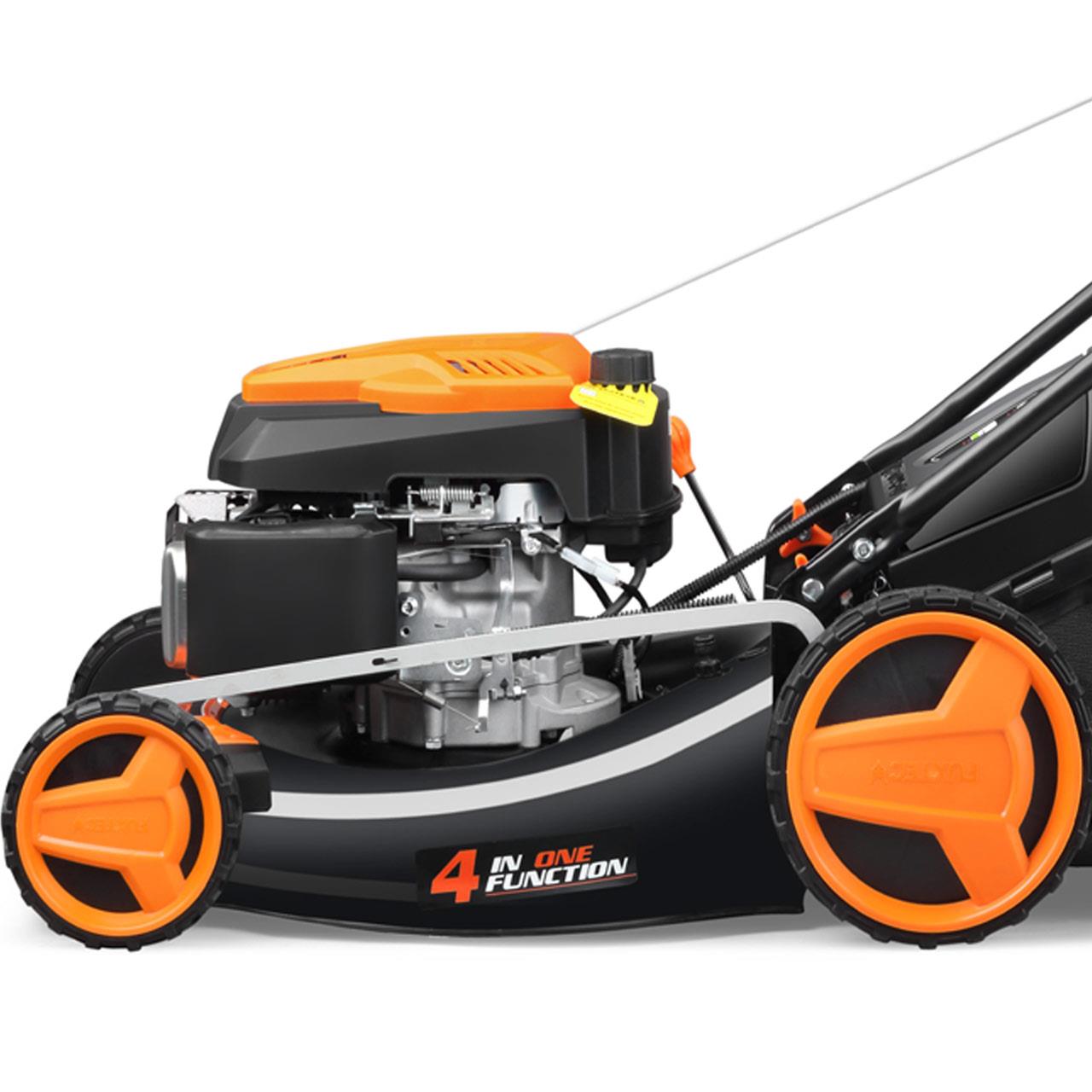 Tondeuse thermique démarrage électrique E-Start FUXTEC FX-RM5196eS avec zipgo®