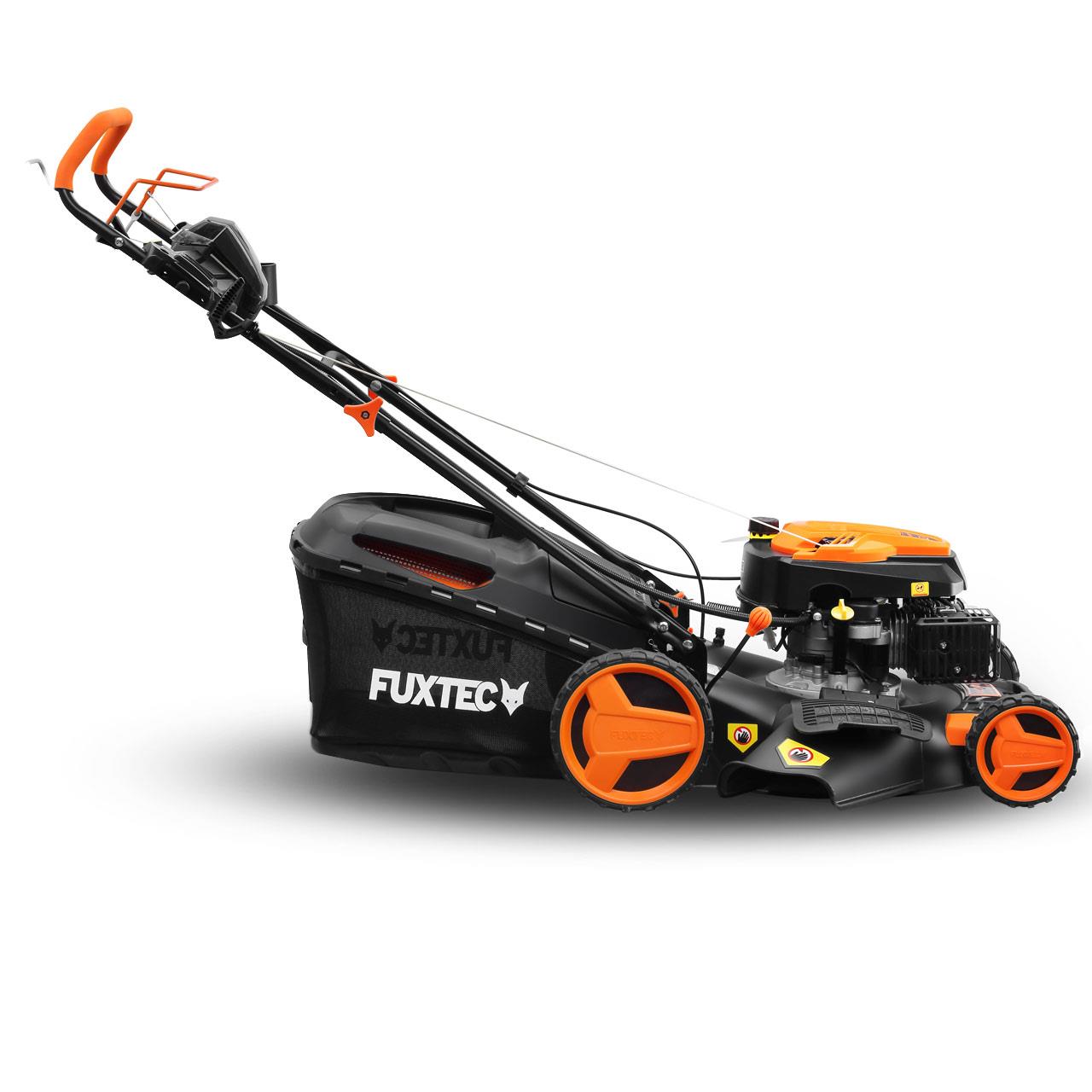 Tondeuse thermique démarrage électrique E-Start FUXTEC FX-RM5196eS avec zipgo®