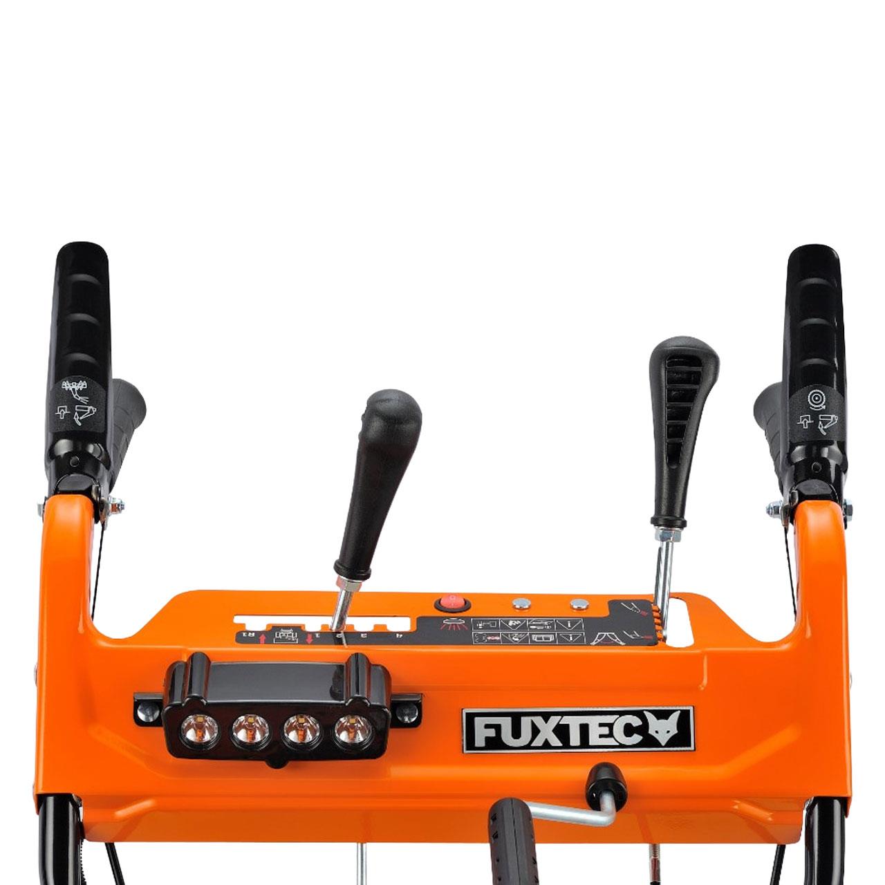 Fraise à neige - souffleuse à neige thermique démarrage électrique FUXTEC FX-SF2196