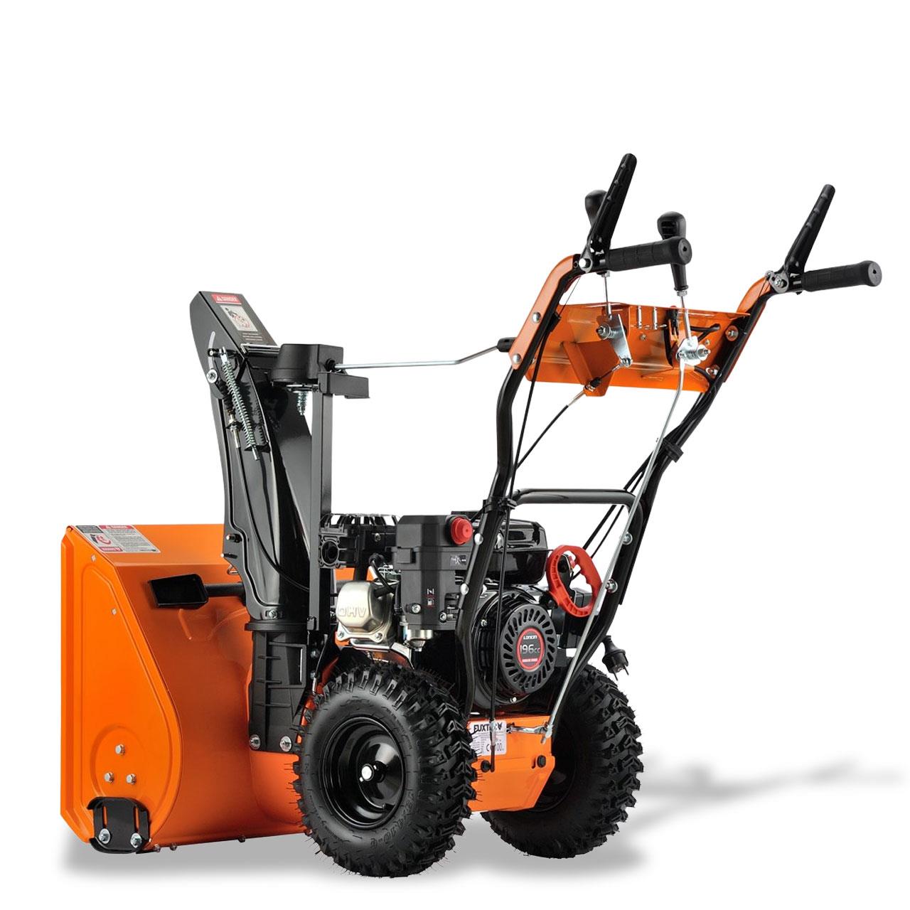 Fraise à neige - souffleuse à neige thermique démarrage électrique FUXTEC FX-SF2196