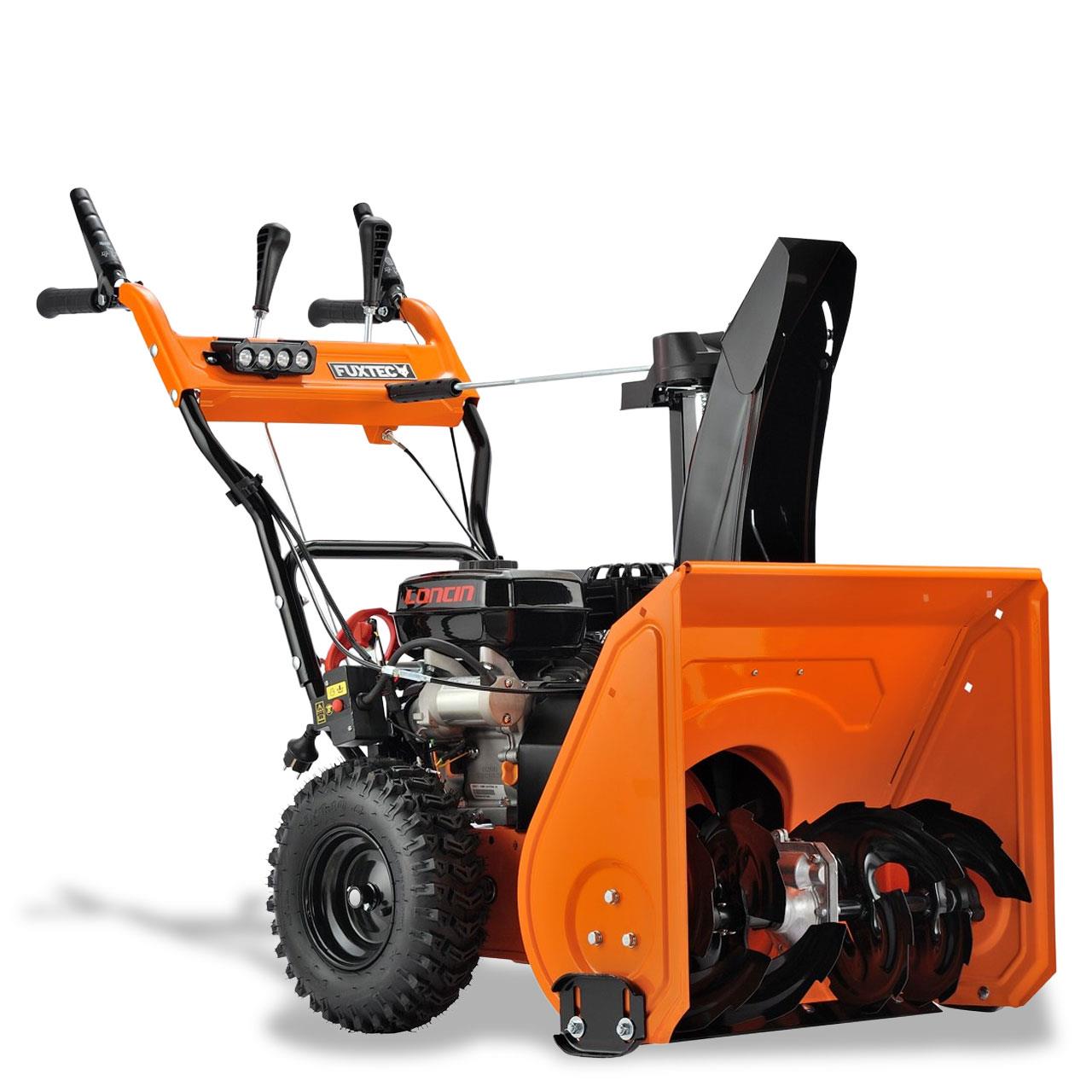 Fraise à neige - souffleuse à neige thermique démarrage électrique FUXTEC FX-SF2196