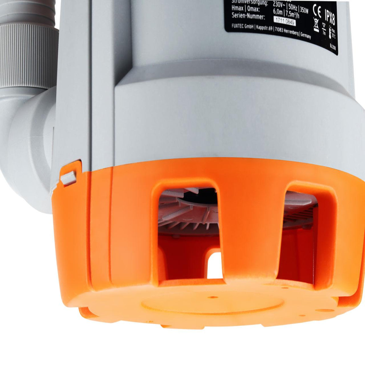Pompe immergée 350W FUXTEC FX-TP1350 - 7500 litres par heure
