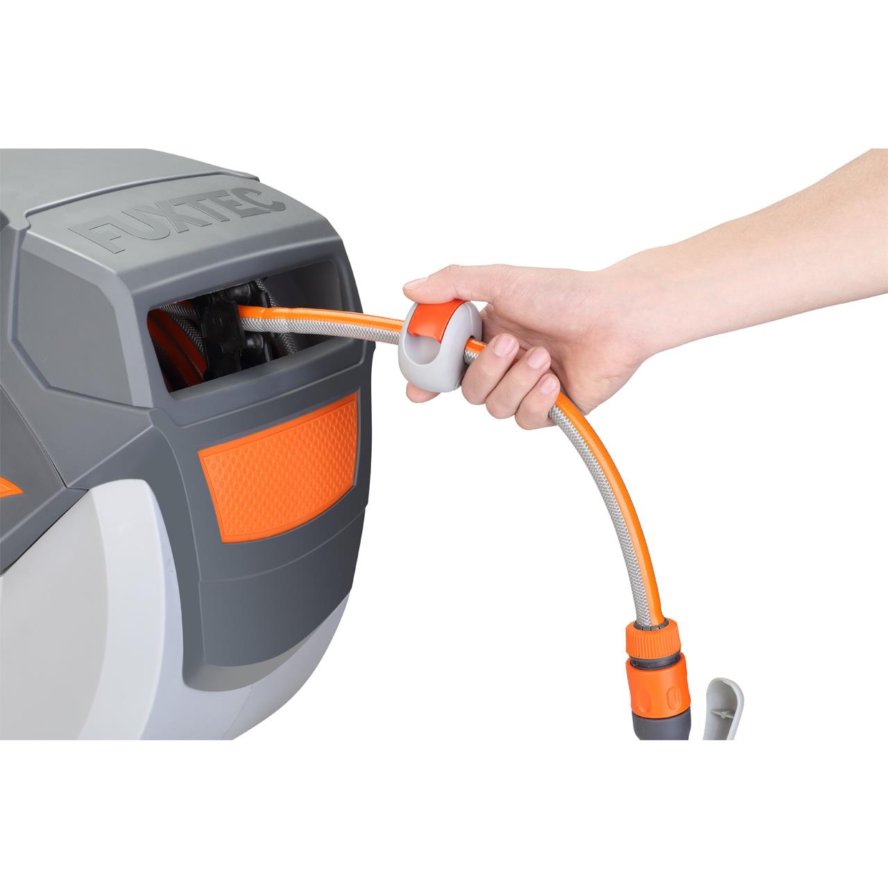 Dévidoir mural automatique 20 m FUXTEC FX-WSA20