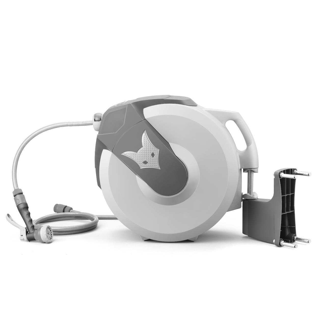 Dévidoir mural automatique 20 m FUXTEC FX-WSA20 GRIS