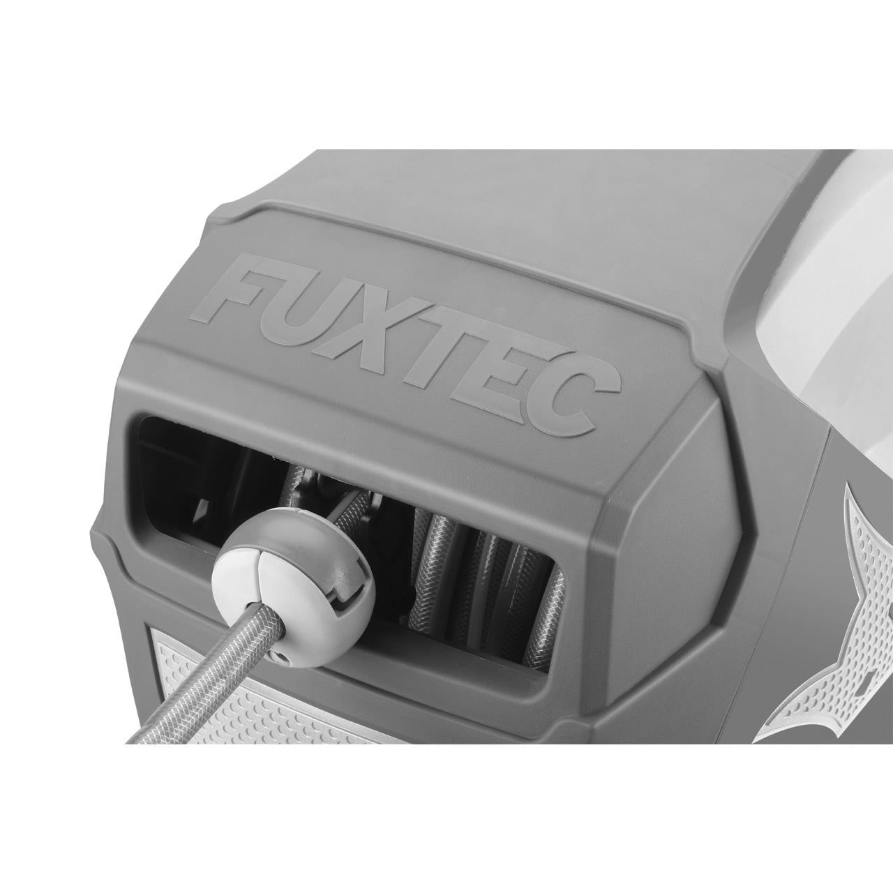 Dévidoir mural automatique 30 m FUXTEC FX-WSA30 GRIS