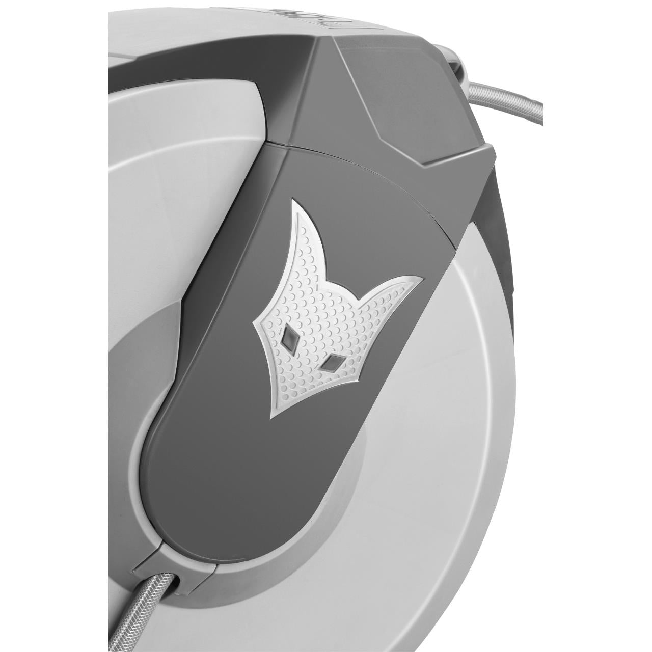 Dévidoir mural automatique 30 m FUXTEC FX-WSA30 GRIS