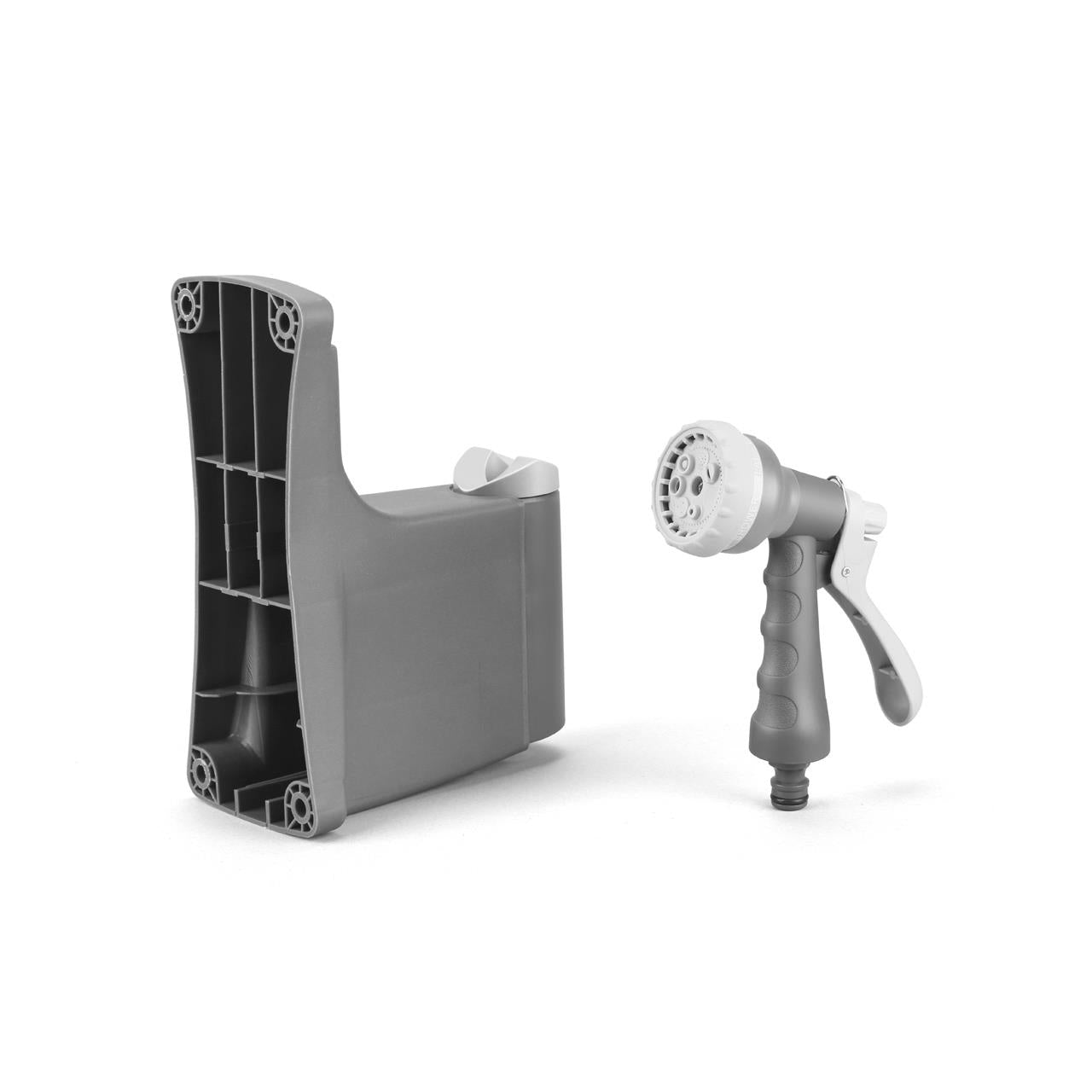 Dévidoir mural automatique 20 m FUXTEC FX-WSA20 GRIS