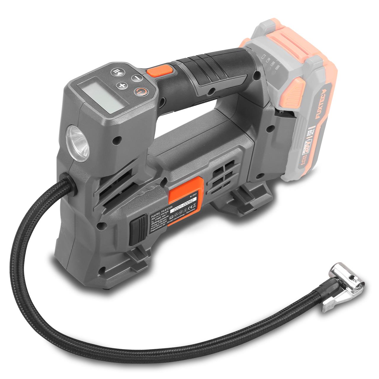 Compresseur batterie 20V FUXTEC FX-E1CI20 - sans batterie ni chargeur