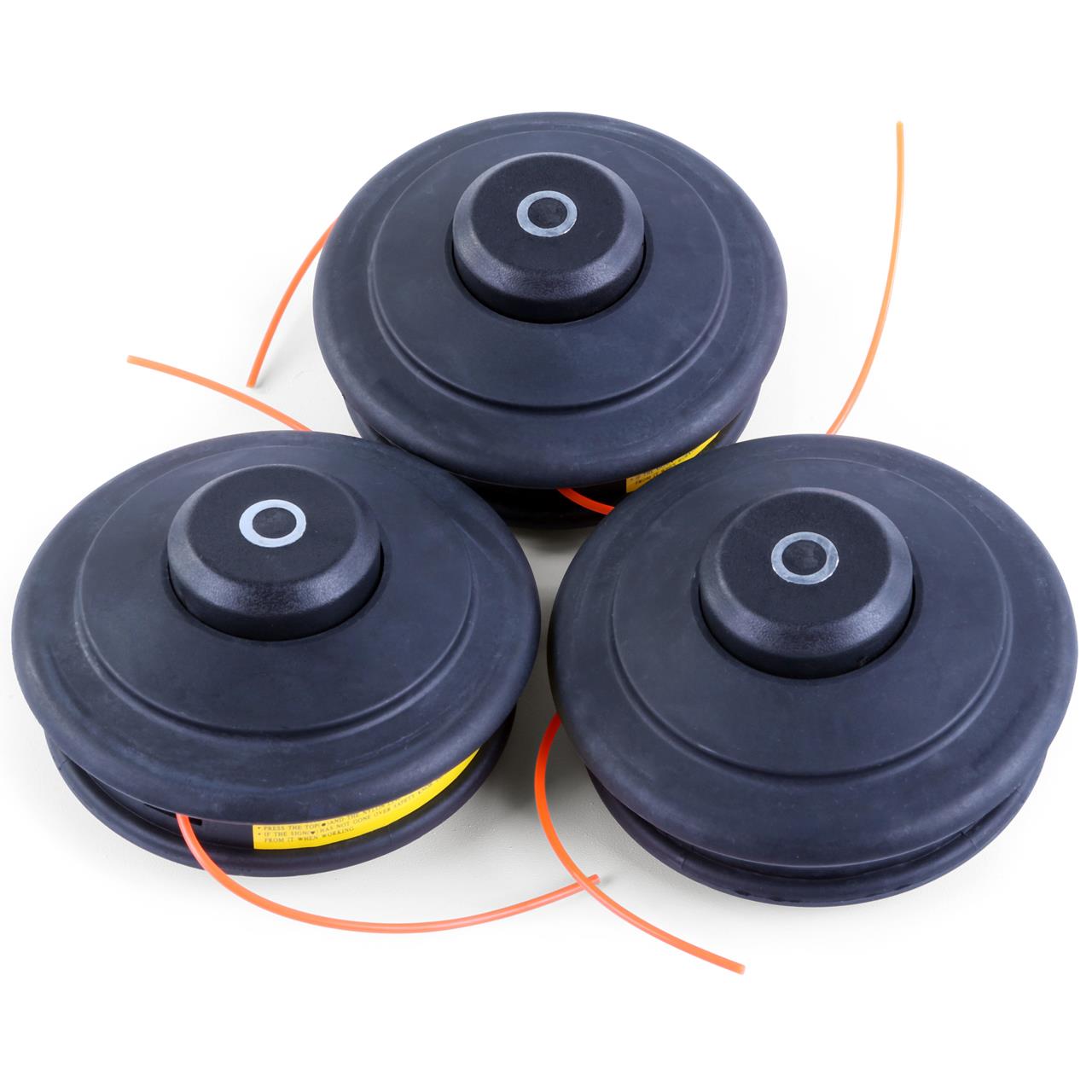 FUXTEC - Set de 3 tête de coupe double fil PRO