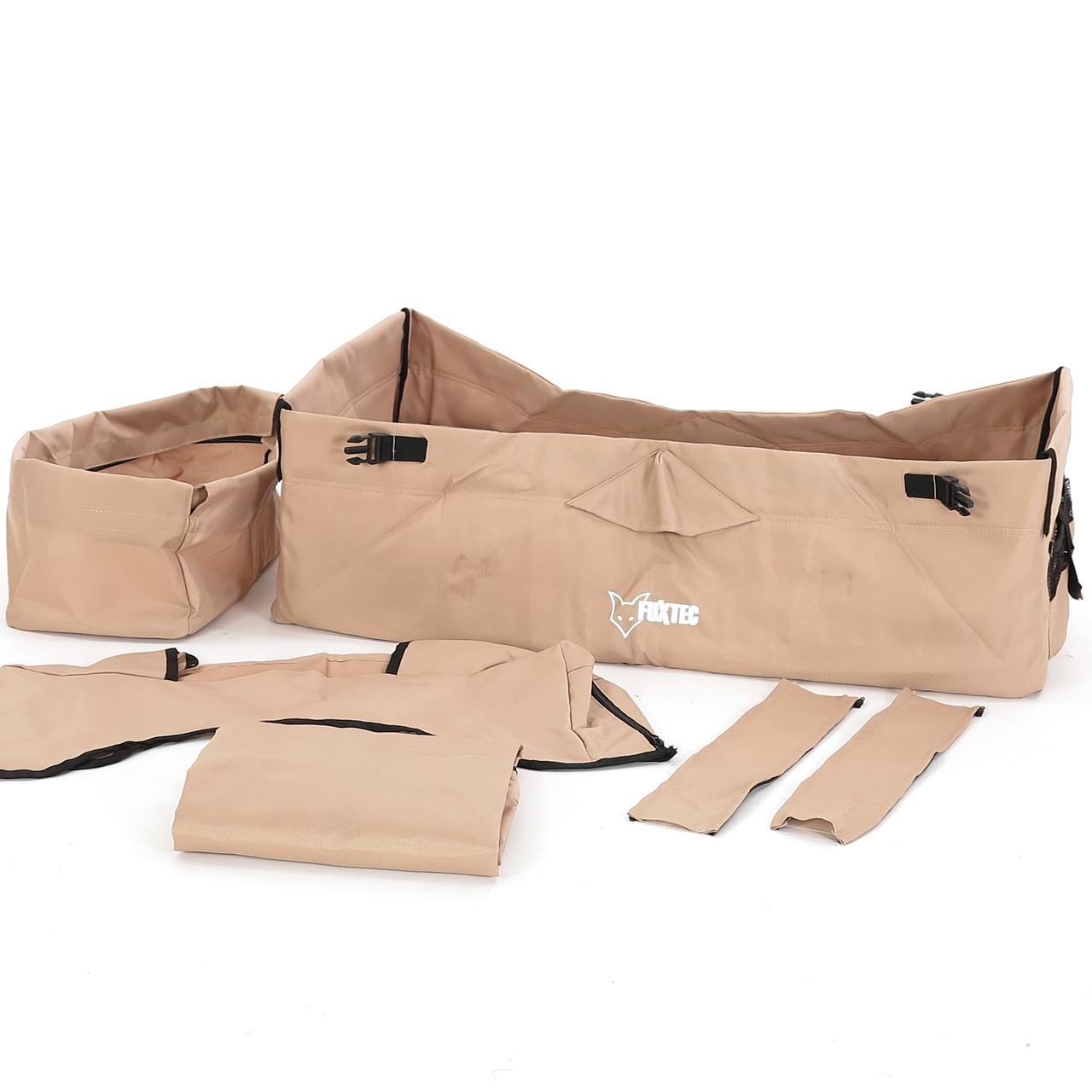 FUXTEC - Set complet tissu beige chariot City Cruiser