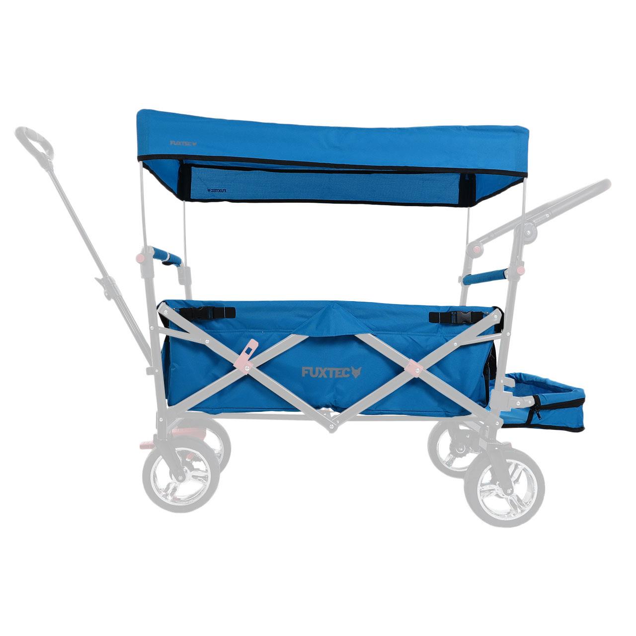 FUXTEC - Set complet tissu turquoise chariot de transport Smart Cruiser