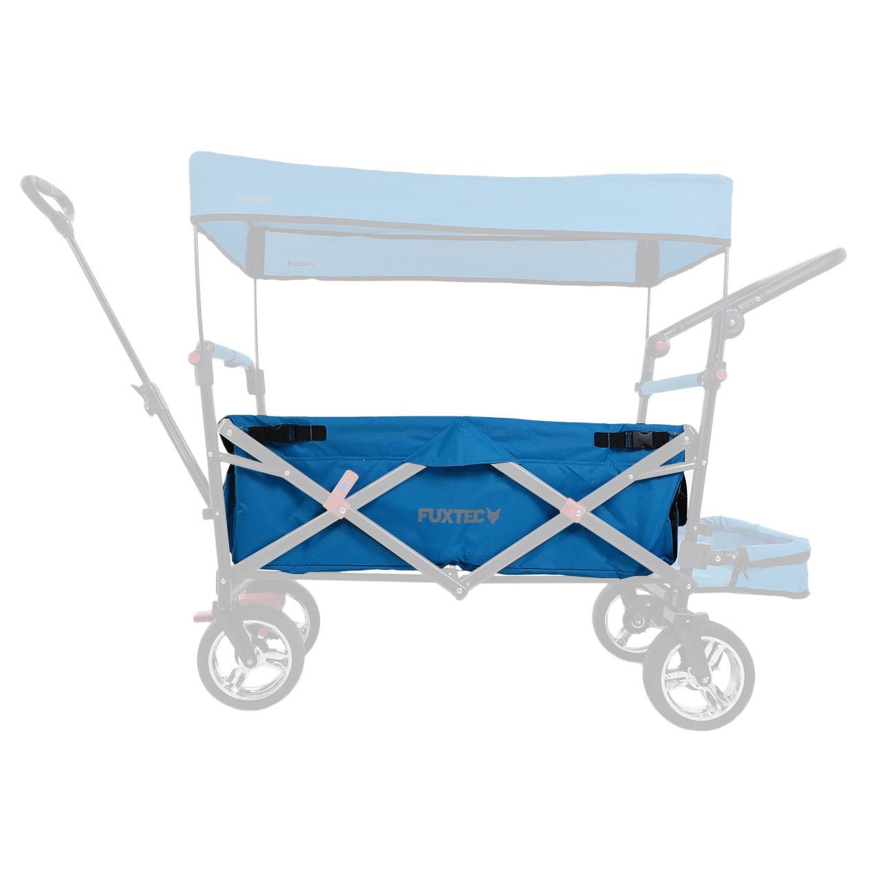 FUXTEC - Tissu d'habitacle chariot de transport pliable CT800 en turquoise