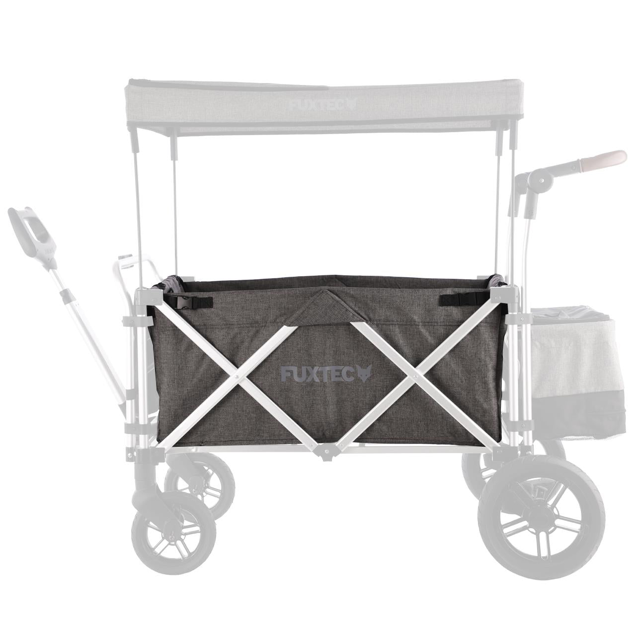 FUXTEC - Tissu d'habitacle gris premium chariot Super Cruiser