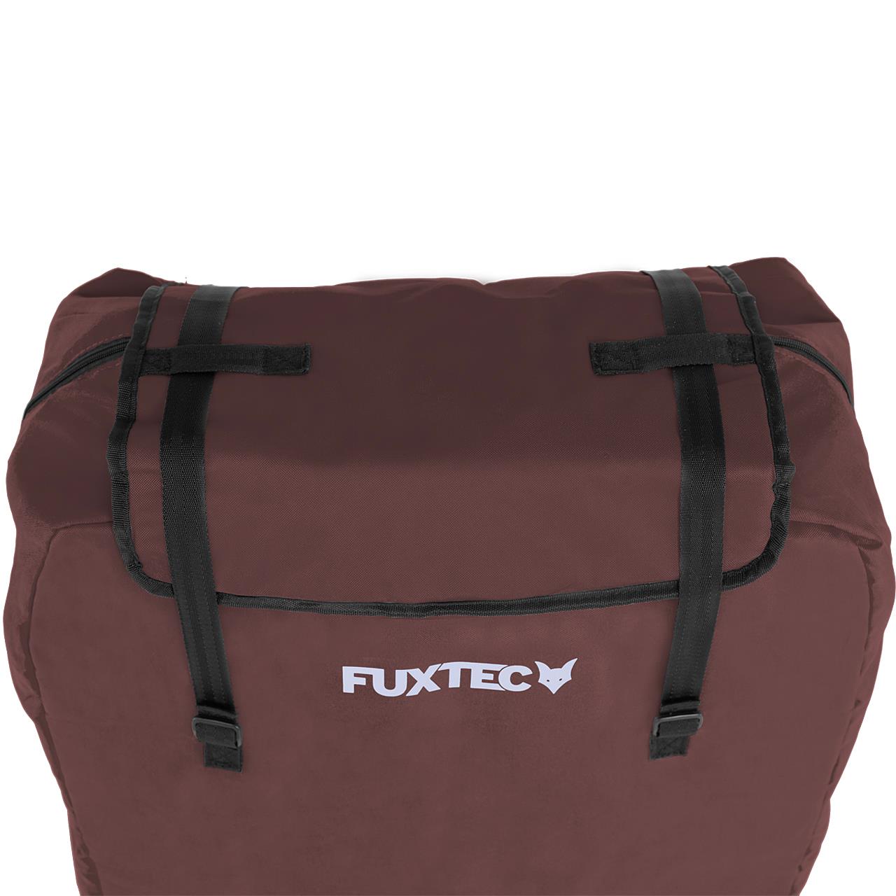 FUXTEC - Housse de transport rembourré marron chariot Easy et Smart Cruiser