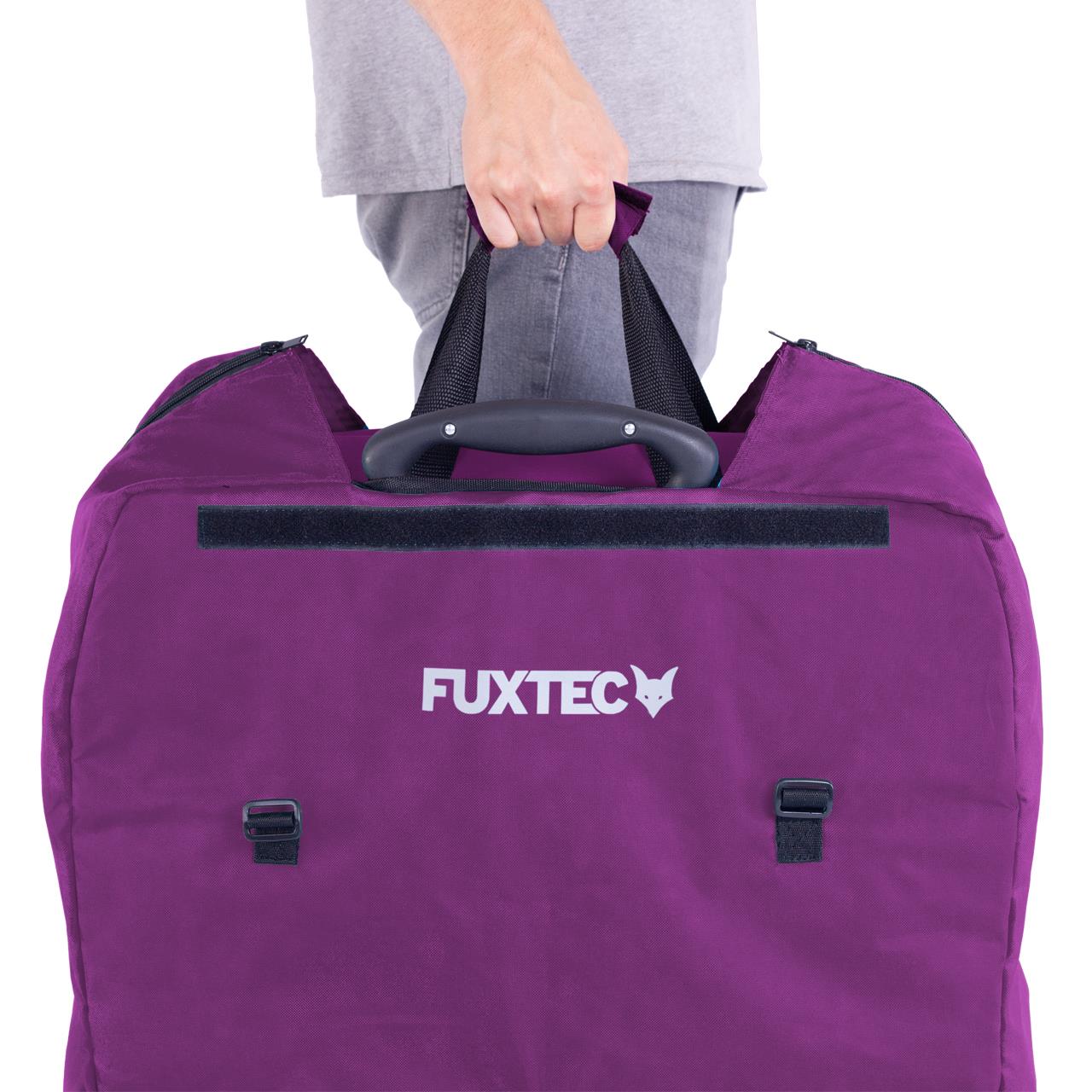 FUXTEC - Housse de transport rembourré pourpre chariot Smart et Easy Cruiser
