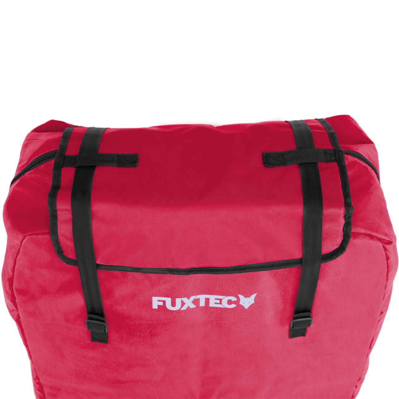 FUXTEC - Housse de transport rembourré rouge chariot Easy et Smart Cruiser