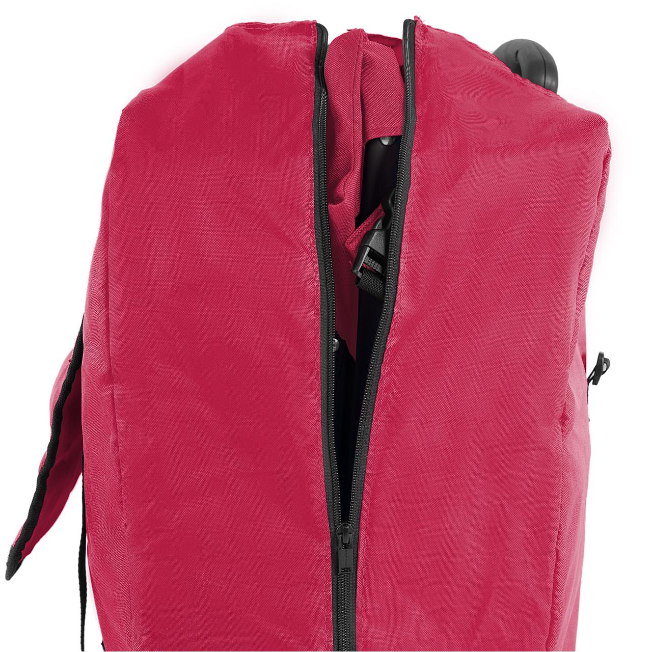 FUXTEC - Housse de transport rembourré rouge chariot Easy et Smart Cruiser