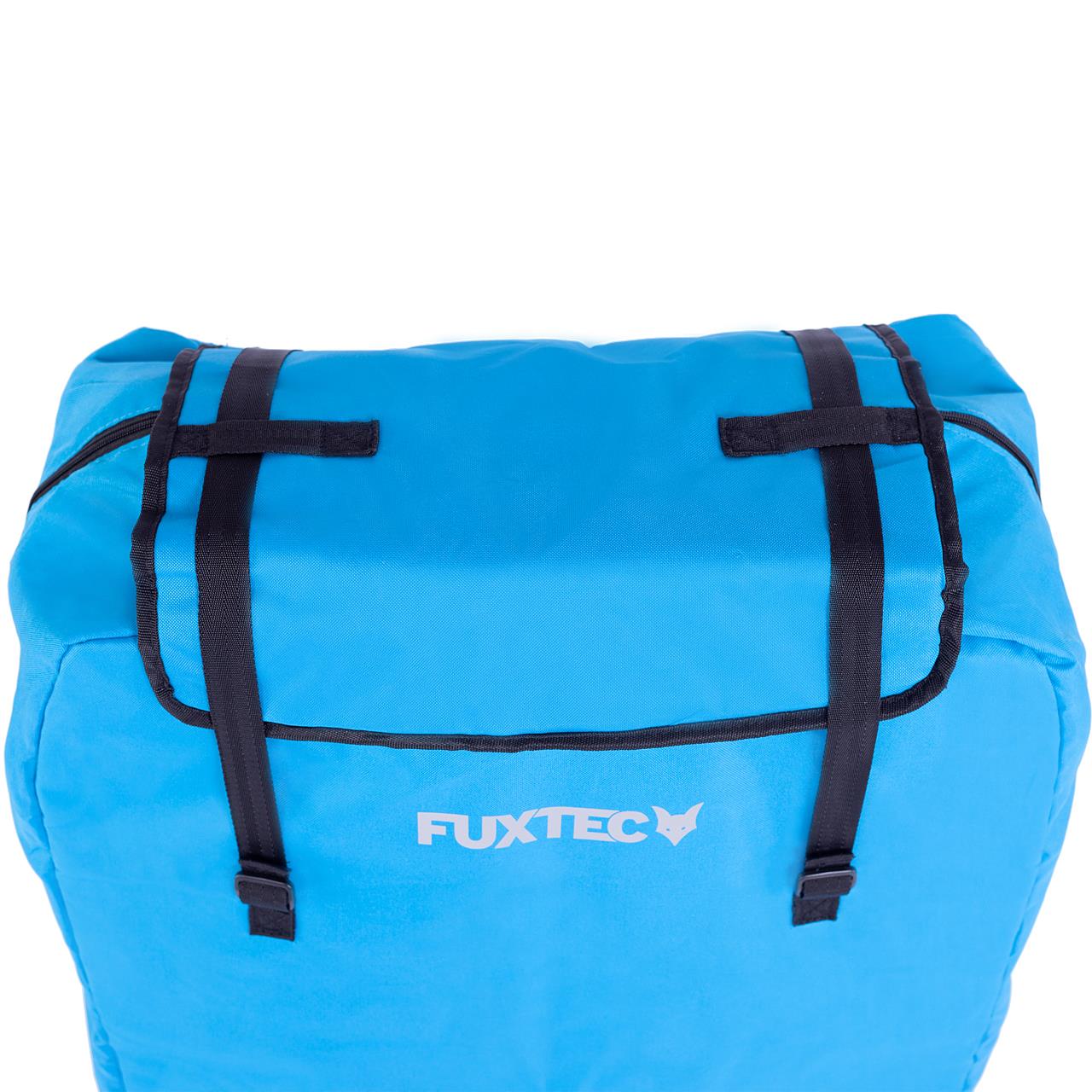 FUXTEC - Housse de transport rembourré turquoise chariot Easy et Smart Cruiser