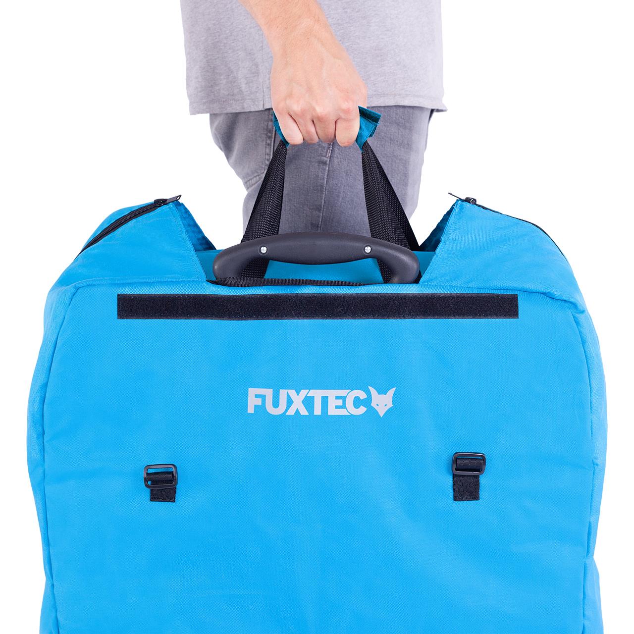 FUXTEC - Housse de transport rembourré turquoise chariot Easy et Smart Cruiser