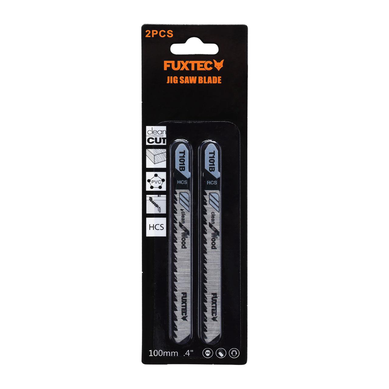 FUXTEC - Jeu de lames de scie T101B pour scie sauteuse sans fil FX-E1JS20