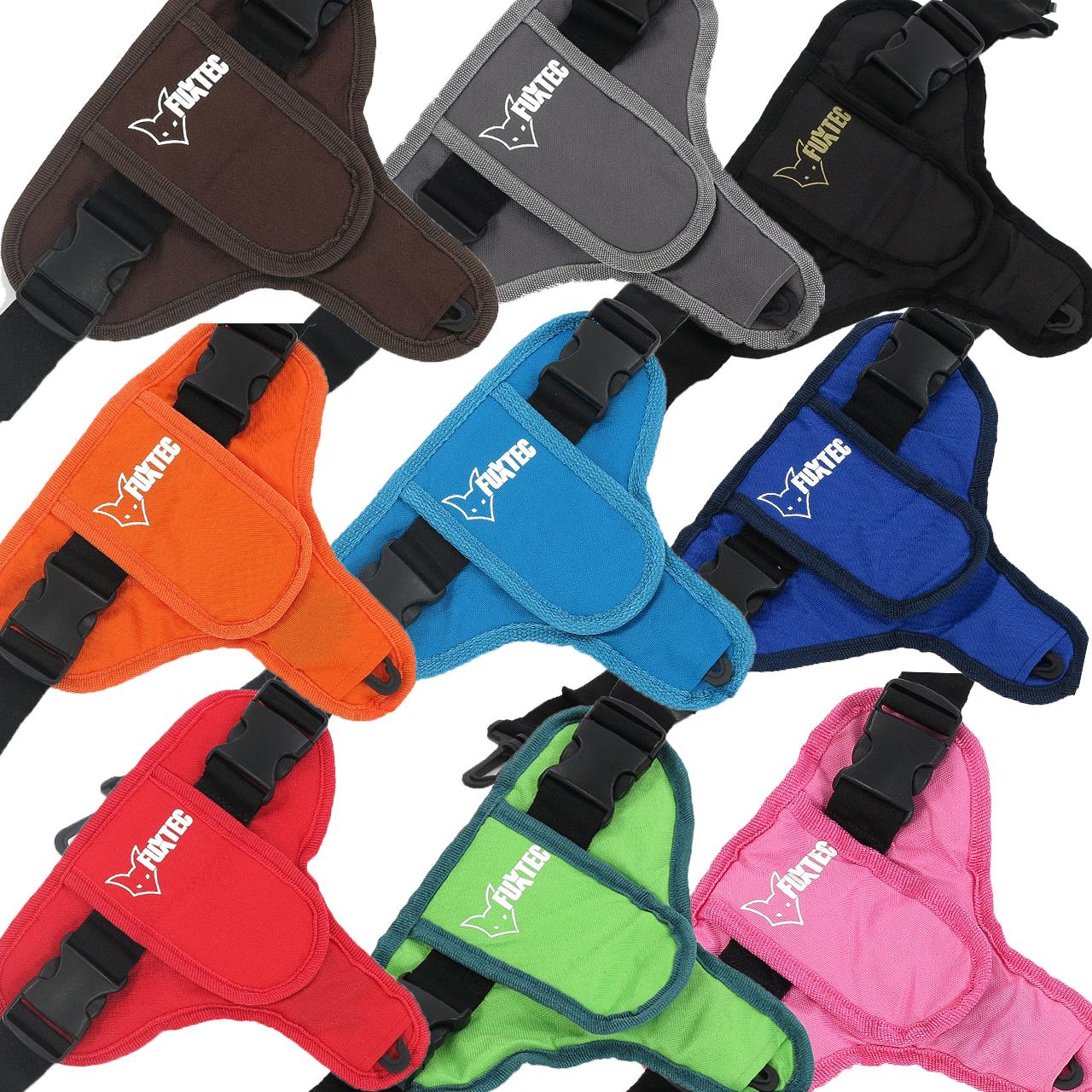 FUXTEC - Ceinture de sécurité turquoise chariot City, Wild, Easy, Smart, Premium Cruiser