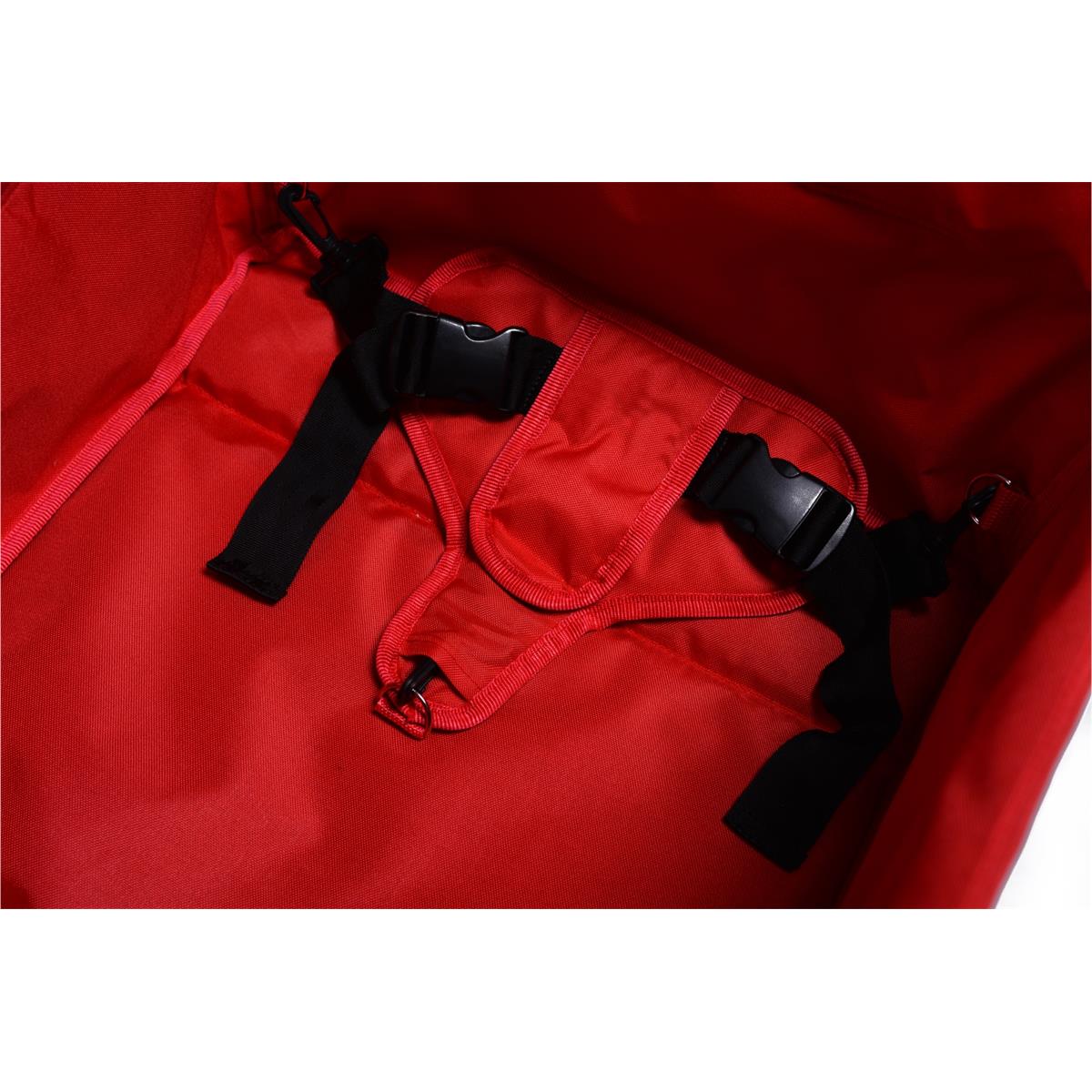 FUXTEC - Ceinture de sécurité rouge chariot Wild, City, Easy, Smart, Premium Cruiser