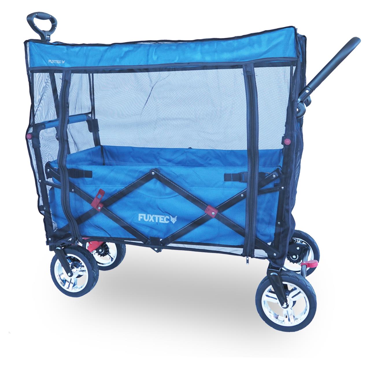 FUXTEC - Protection solaire / moustiquaire - chariot de transport CT700 