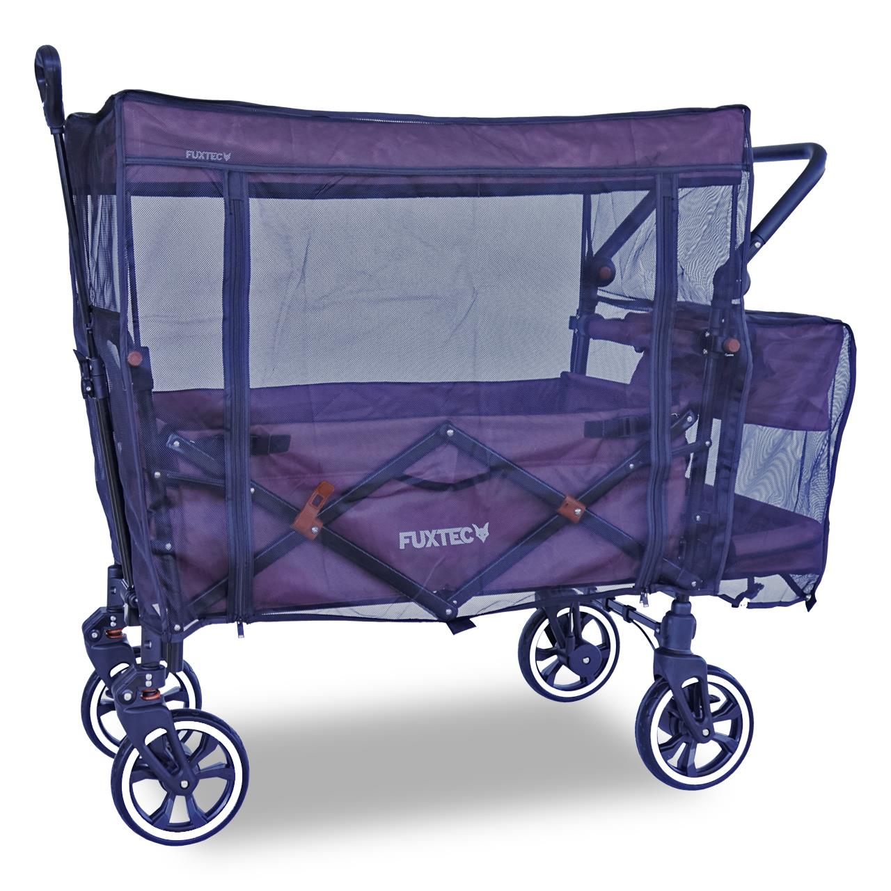 FUXTEC - Protection solaire / moustiquaire chariot de transport Smart et Premium Cruiser