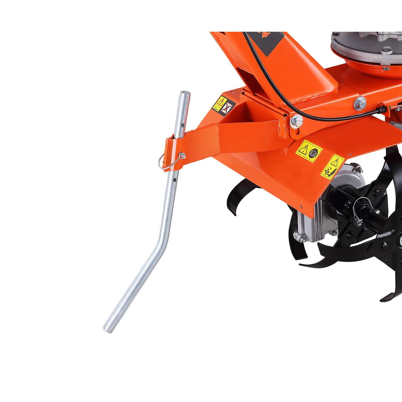 Motobineuse motoculteur thermique FUXTEC FX-AF1139 avec set d'élargissement de la largeur de travail inclus