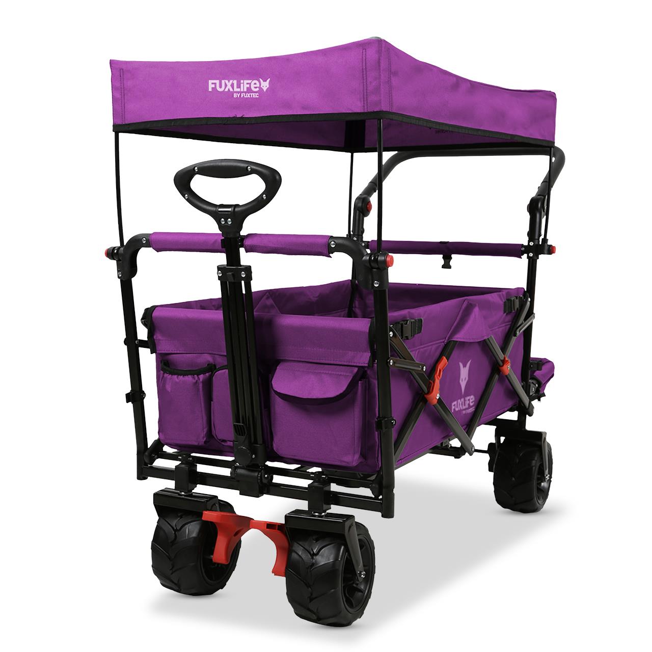 FUXLIFE Chariot de plage FX-CTB800