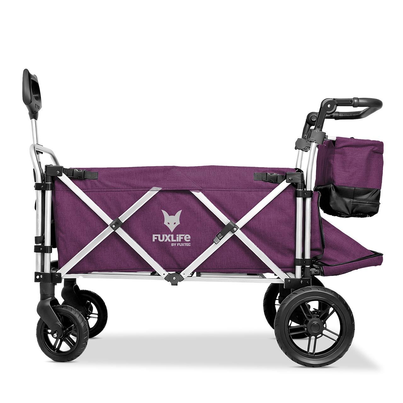 FUXLIFE FX-CTL950 Chariot Pliable Premium Enfants – Toit Solaire & Suspensions