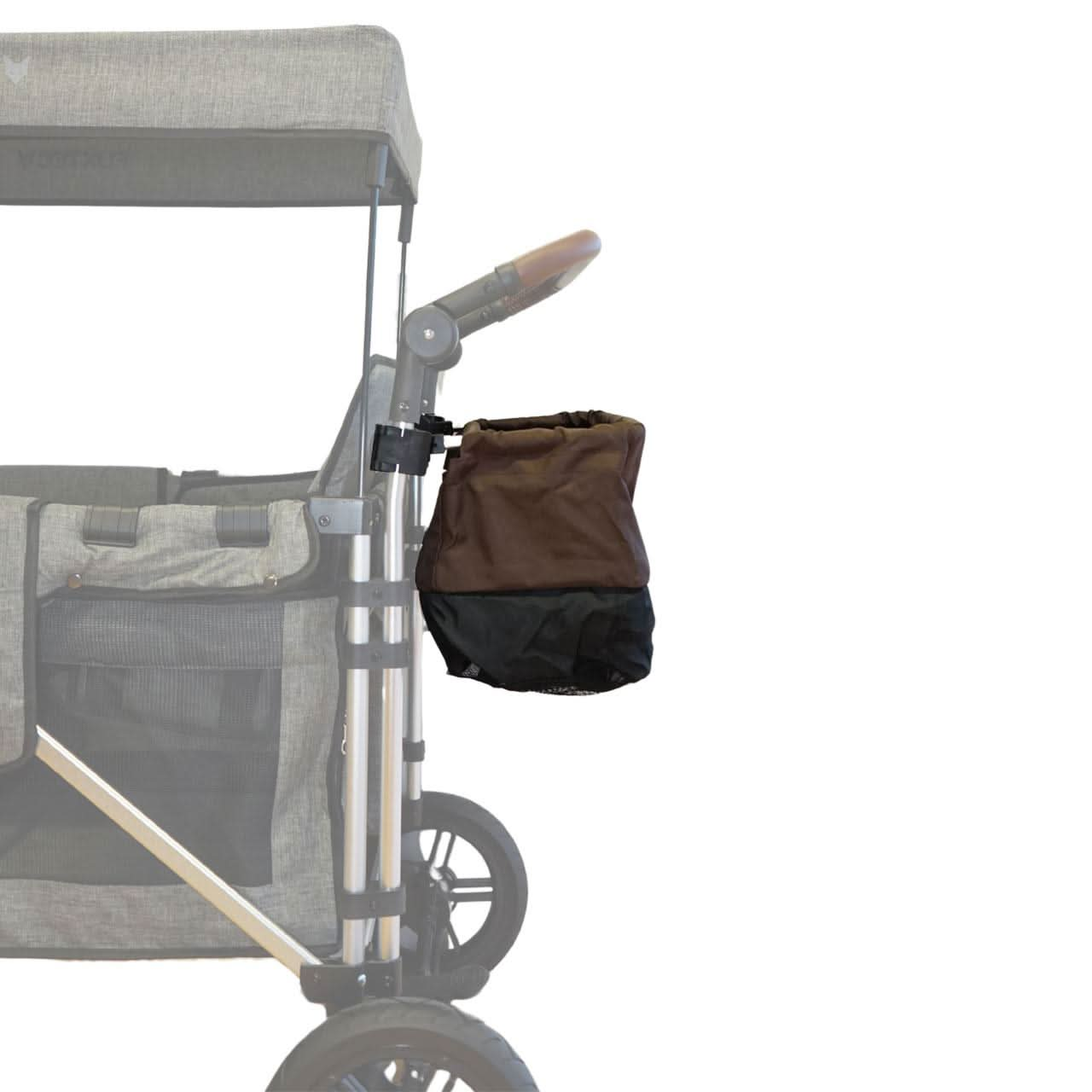 FUXTEC - Sac arrière marron chariot de transport Family Cruiser