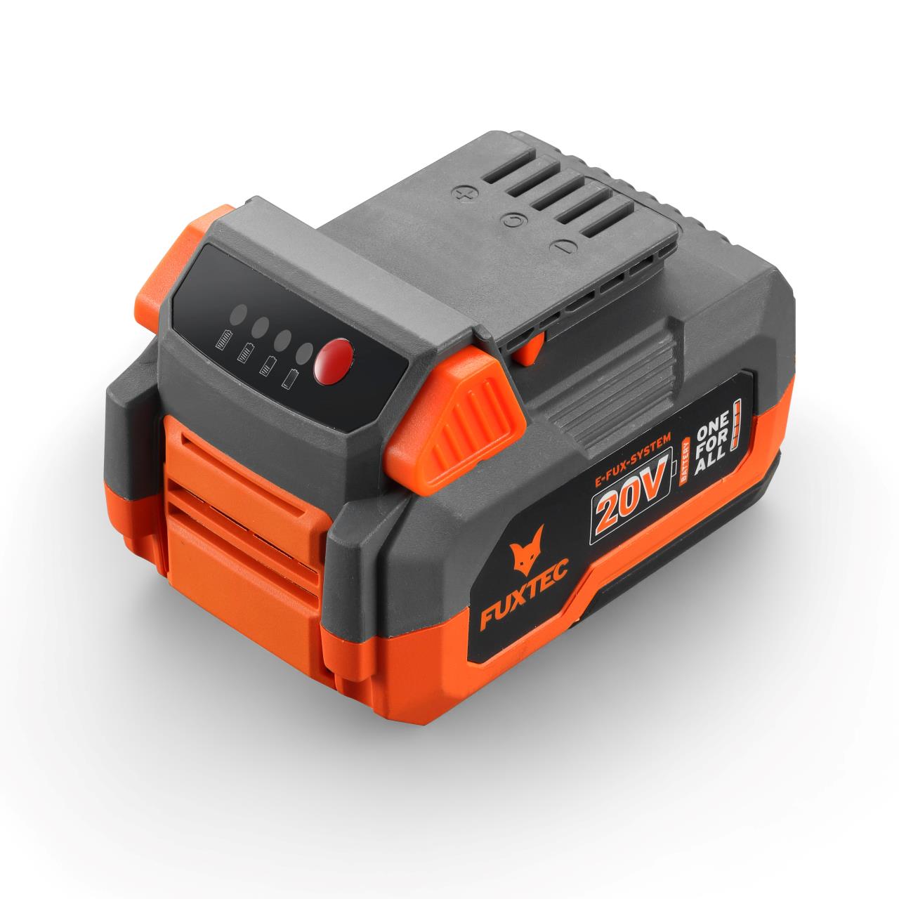 Souffleur de feuilles à batterie 20V FUXTEC FX-E1LB20 - set avec 1 batteries 4Ah et chargeur 2,4A