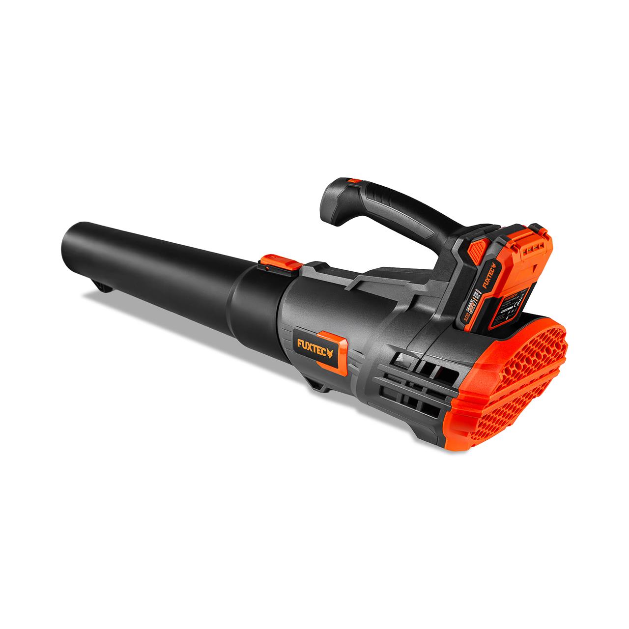 Souffleur de feuilles à batterie 20V FUXTEC FX-E1LB20 - set avec 1 batteries 4Ah et chargeur 2,4A