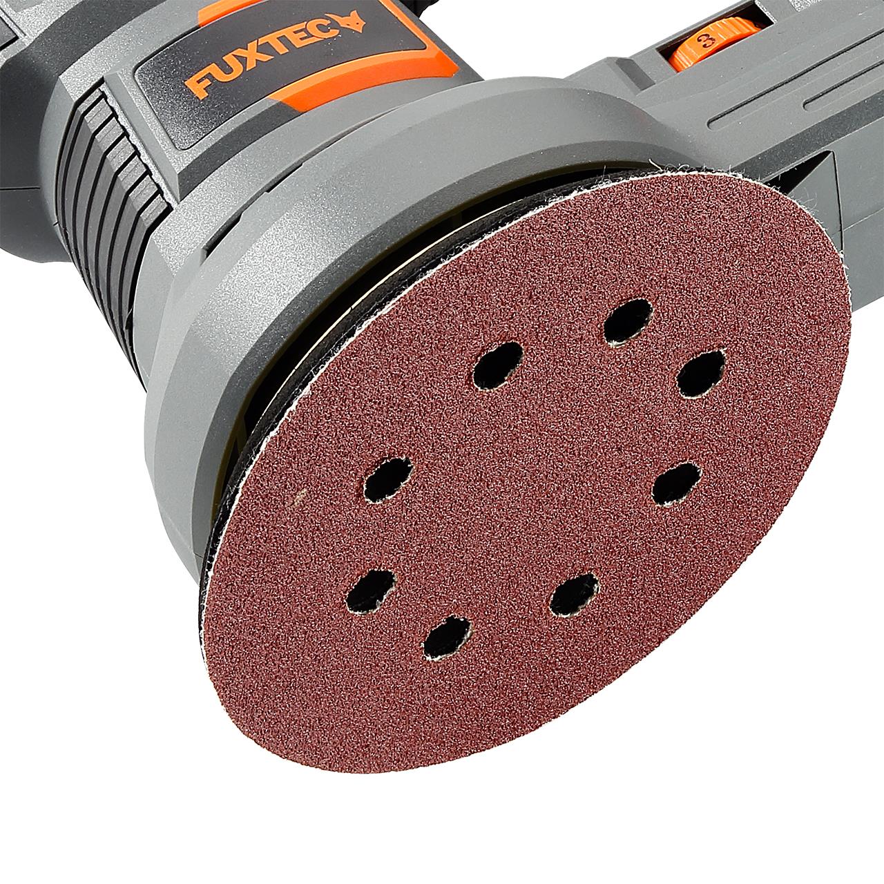 Ponceuse excentrique sans fil 20V FUXTEC FX-E1RS20 - Ø125 mm - Sans batterie ni chargeur