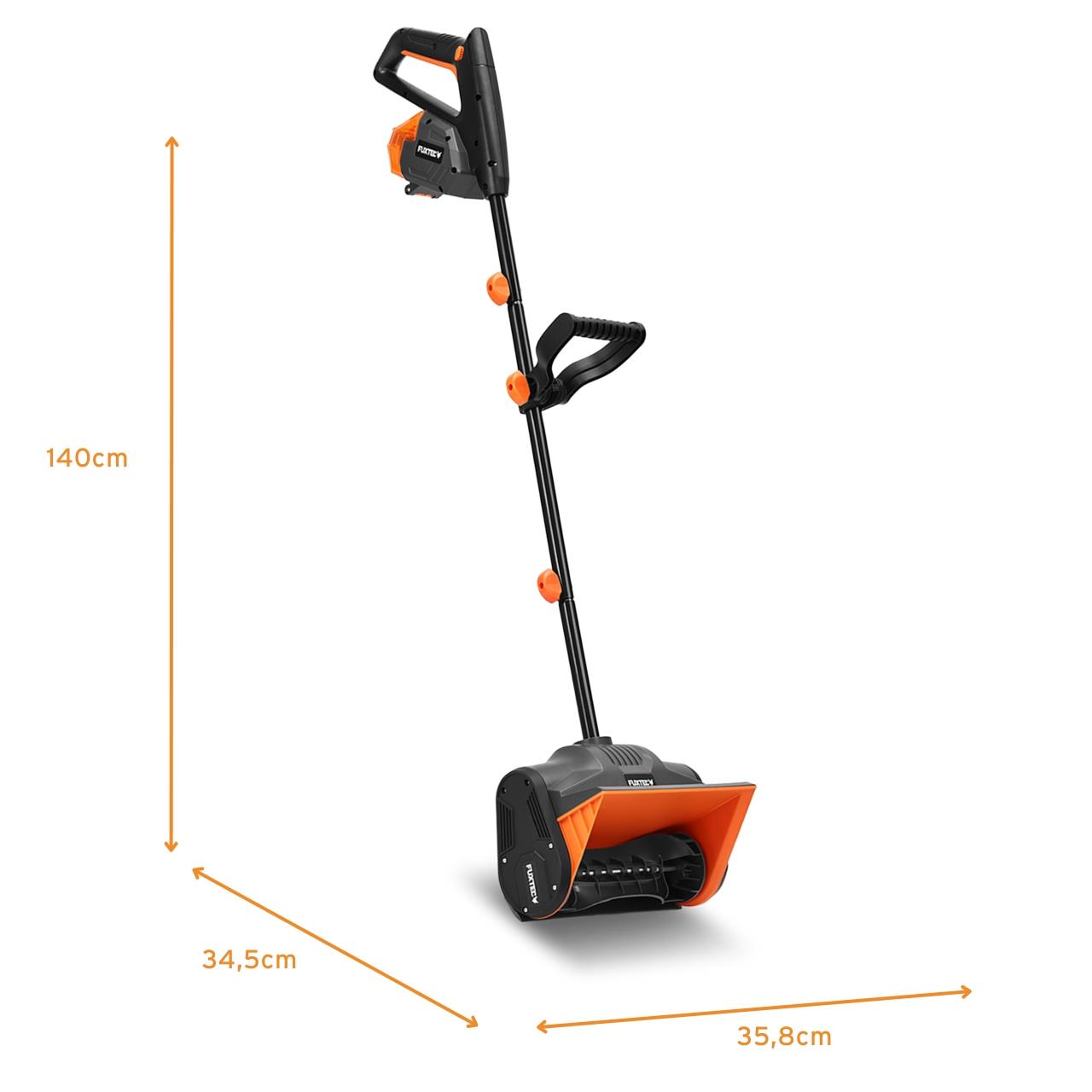 FUXTEC Pelle à neige sans fil 20 V FX-E1SCH20 Set batterie et chargeur