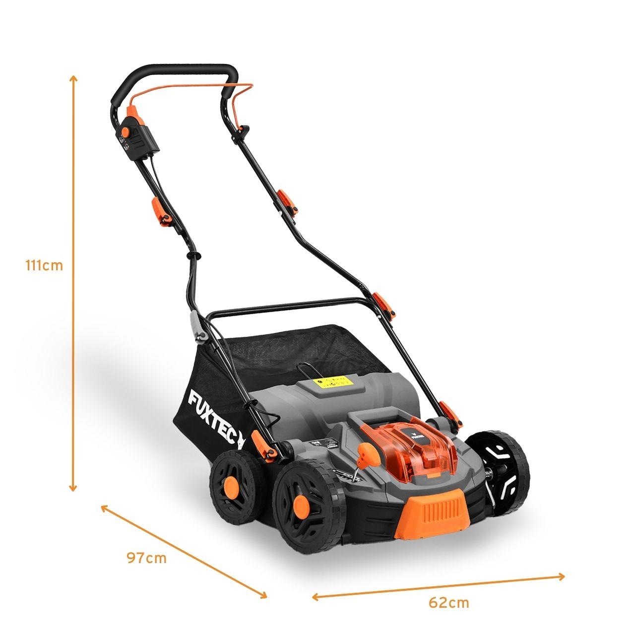 Scarificateur à batterie FUXTEC 40V SET FX-E2VE38SET