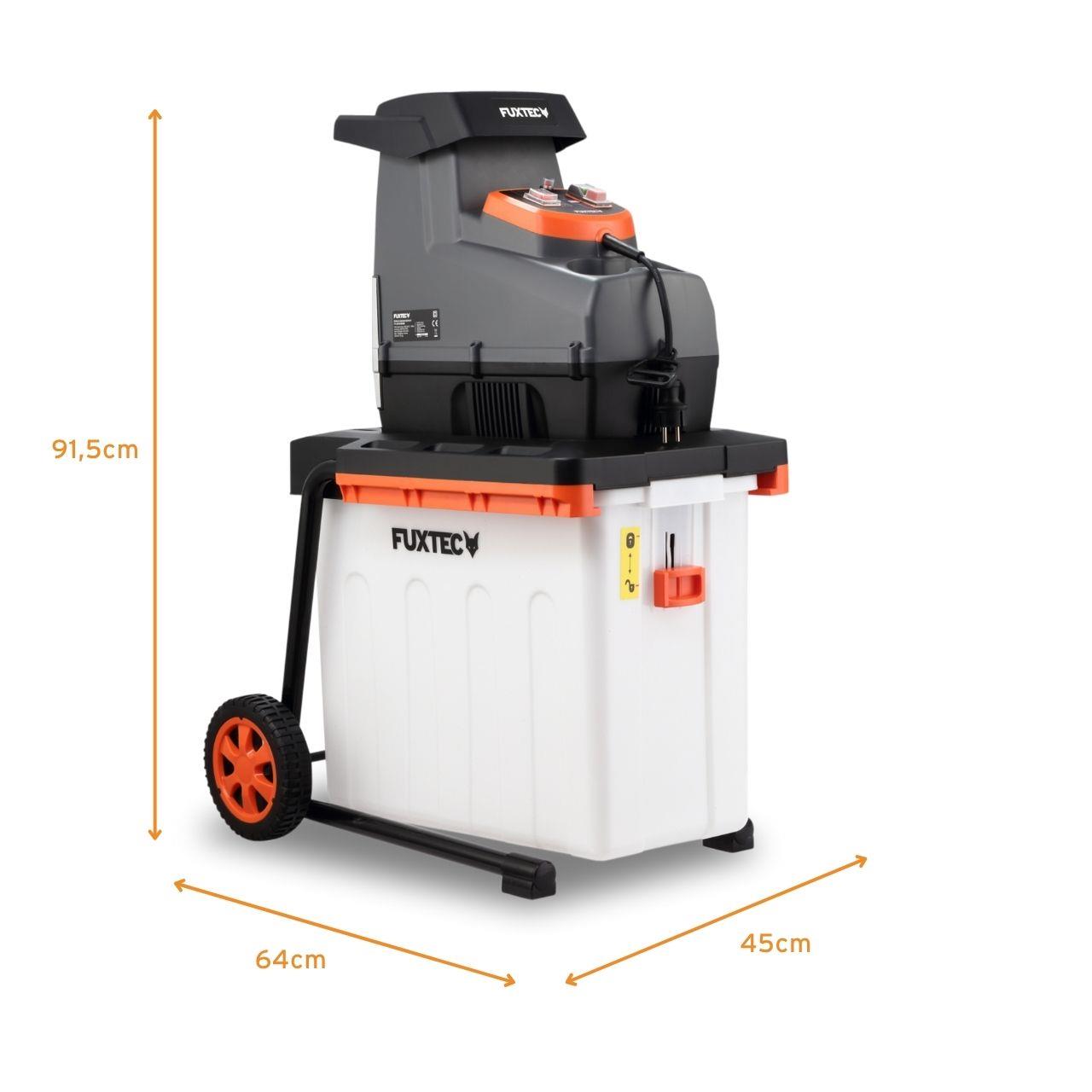 FUXTEC Broyeur de jardin électrique FX-EGH2800B