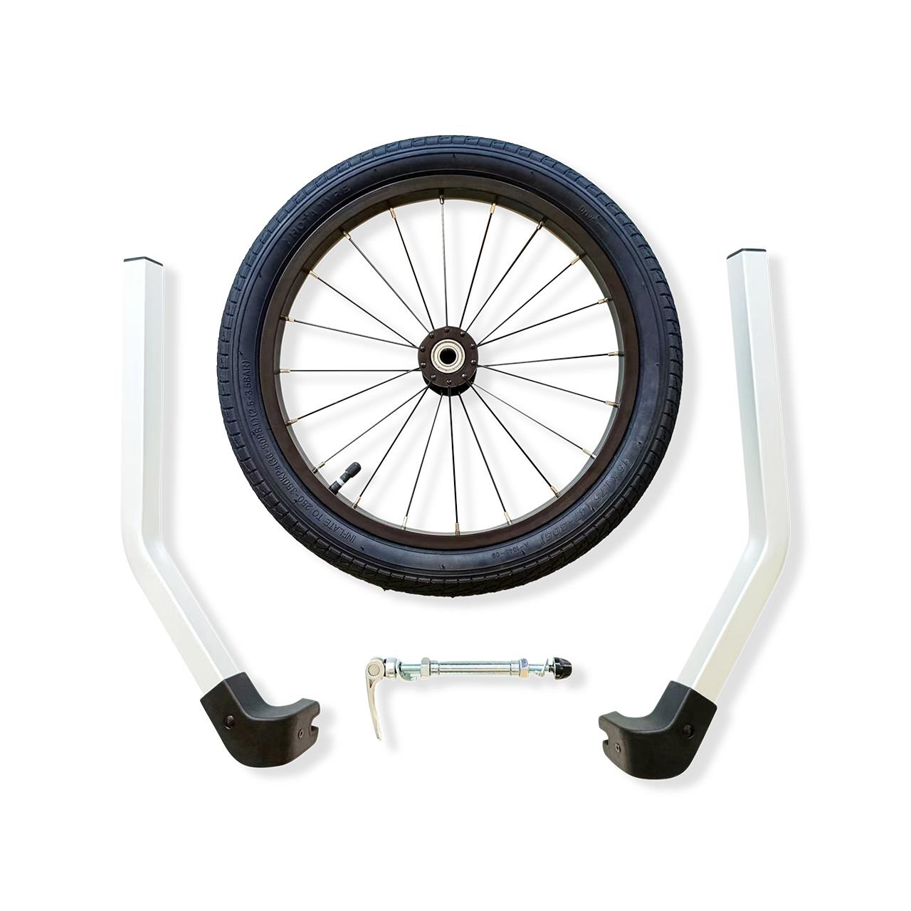 Front jogger wheel bicycle trailer FX-FA1S