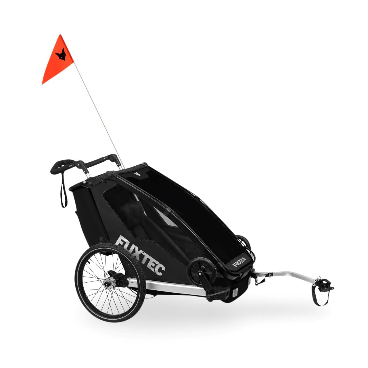 V: B-Ware FUXTEC Fahrradanhänger 1-Sitzer FX-FA1S