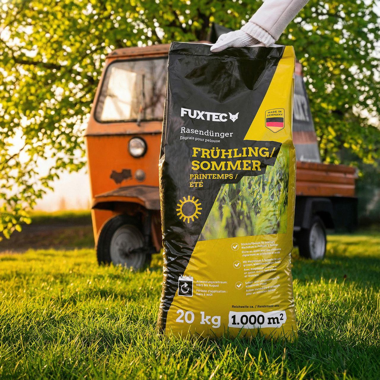 FUXTEC Engrais gazon printemps/été 20 kg FX-RDFS20