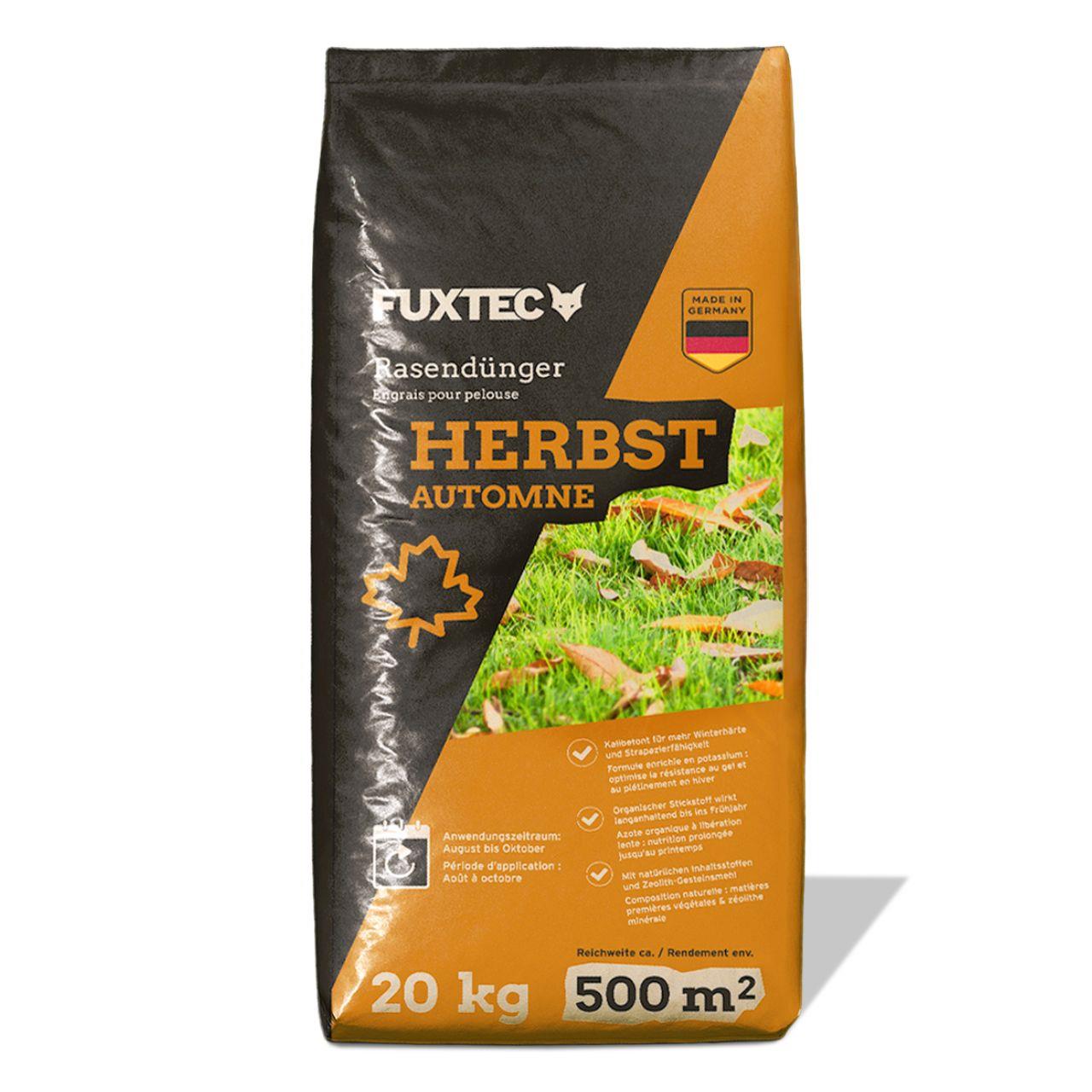 Engrais gazon automne FUXTEC FX-RDH20 20kg 1000m²