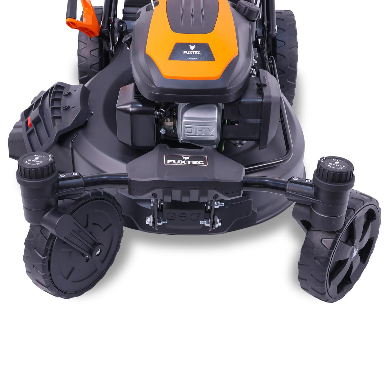 Tondeuse à gazon thermique avec roues avant pivotantes FX-RM5170agile